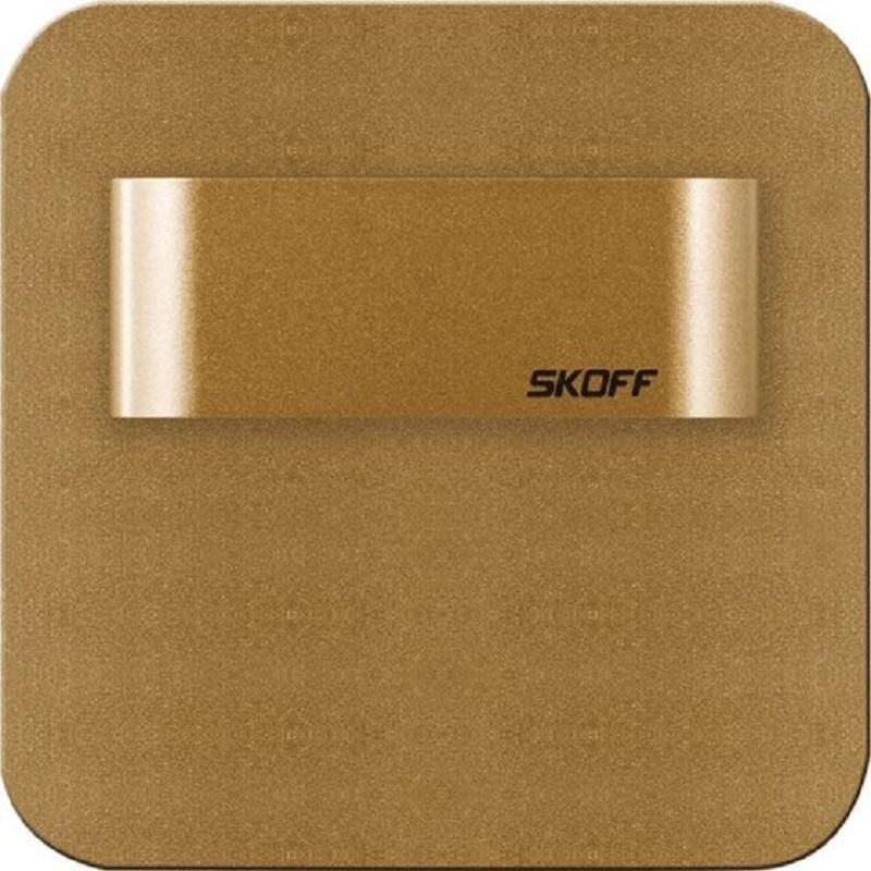 Oprawa schodowa LED Salsa Short mosiądz mat 230V IP20 3000K SKOFF