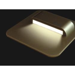 Oprawa schodowa LED Salsa Short mosiądz mat 230V IP20 3000K SKOFF SKOFF