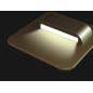 Oprawa schodowa LED Salsa Short mosiądz mat 230V IP20 3000K SKOFF