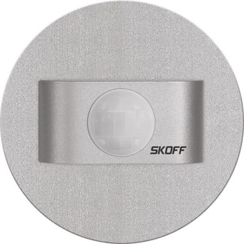 Czujnik ruchu LED Rueda PIR 120 aluminium 230V IP20 K SKOFF