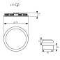 Oprawa LED downlight wpuszczana Rounda LED 12W NW SR