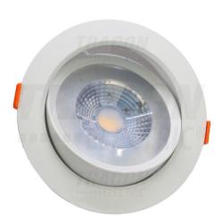 Oprawa LED obrotowa do sufitów podwieszanych 9W 4000K DLCOB9NW Tracon Electric