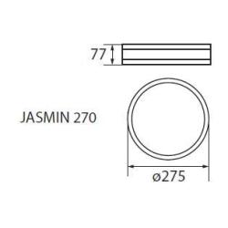 Plafoniera JASMIN 270-W Kanlux