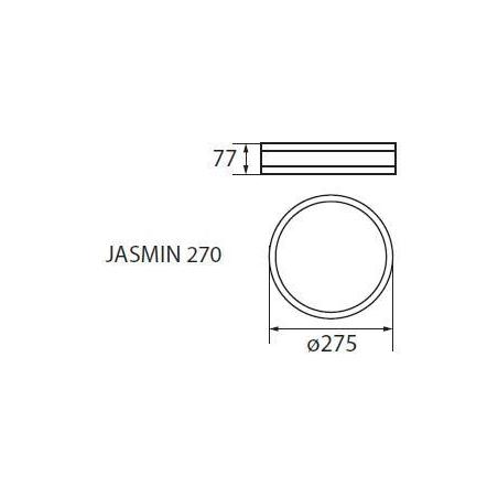 Plafoniera JASMIN 270-W Kanlux