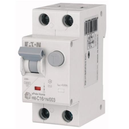 Wyłącznik różnicowoprądowy z członem nadprądowym HNB 25A C 30mA AC 2pol Eaton Eaton