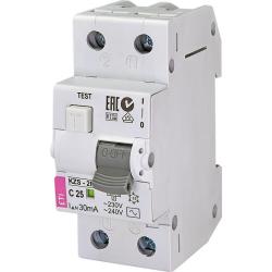 Wyłącznik nadprądowy KZS-2M C 25A 30mA AC ETI ETI Polam