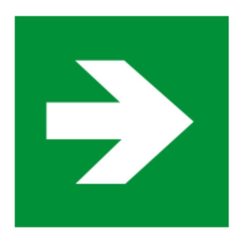 Piktogram do VELLA 123x123 - strzałka góra/dół/prawo/lewo