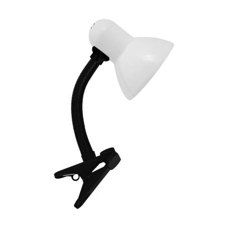 Lampka biurkowa TOLA E27 WHITE CLIP Struhm