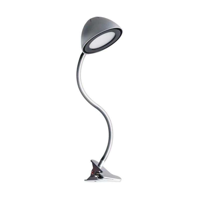 Lampka biurkowa LED RONI LED SILVER CLIP