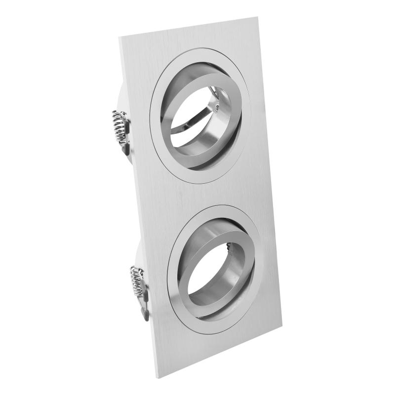 Oprawa kwadratowa aluminium Morena inox x2 Oprawa kwadratowa aluminium Morena inox x2
