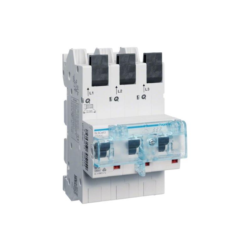 Wyłącznik nadprądowy selektywny 3P, Cs, 16A HTS316C 