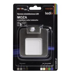 Ledix - oprawa LED Moza PT 14V czujnik stal ciepła Zamel