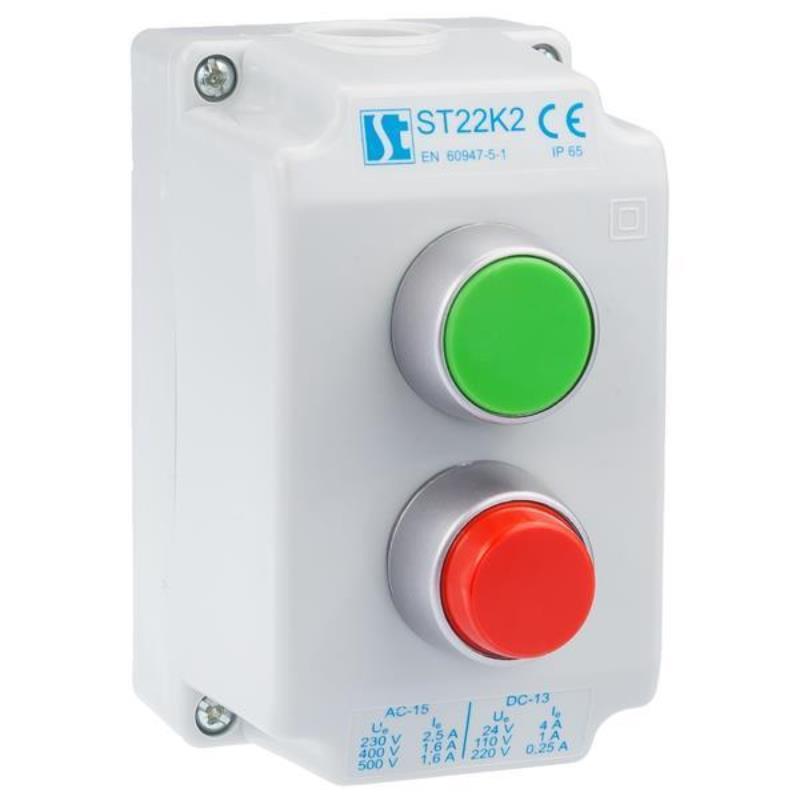 Kaseta sterownicza ST22K2-02-1 przyciski START-STOP