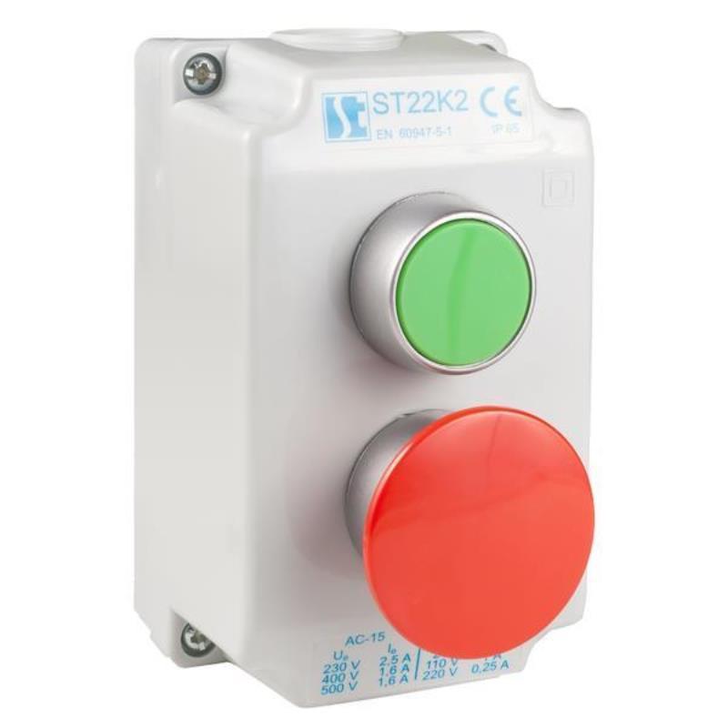 Kaseta sterownicza ST22K2-03-1 przyciski START-STOP