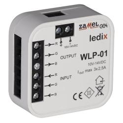 Ledix - wzmacniacz RGB dopuszkowy WLP-01 Zamel