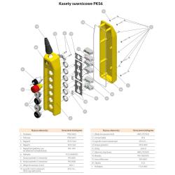 Kaseta sterownicza suwnicowa PKS-6W07 Spamel