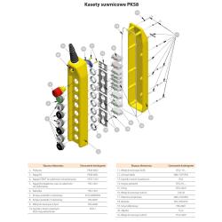 Kaseta sterownicza suwnicowa PKS-8W01 Spamel