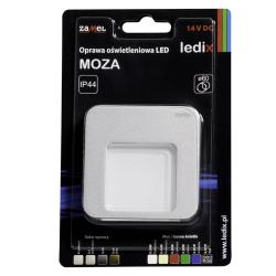 Ledix - oprawa LED Moza NT 14V aluminium ciepła Zamel