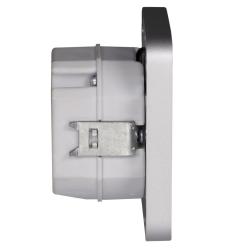 Ledix - oprawa LED Moza PT 230V aluminium zimna Zamel
