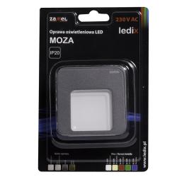 Ledix - oprawa LED Moza PT 230V grafit zimna Zamel