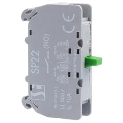 Łącznik szynowy z torem zwiernym SP22-10-1-sz zielony Spamel