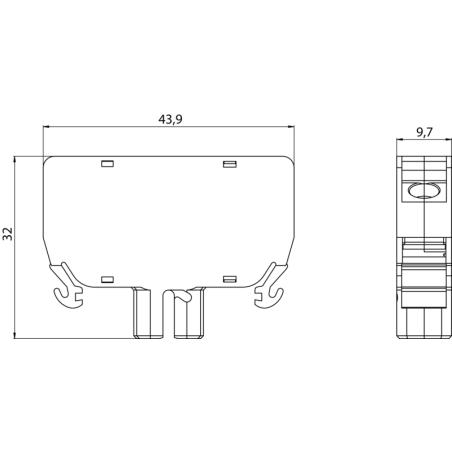 Standardowa oprawa źródła światła SP22-1435R01