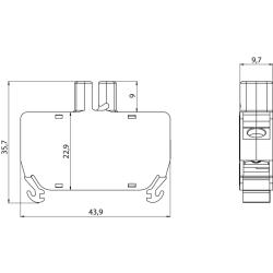 Szynowa oprawa źródła światła SP22-1435R02