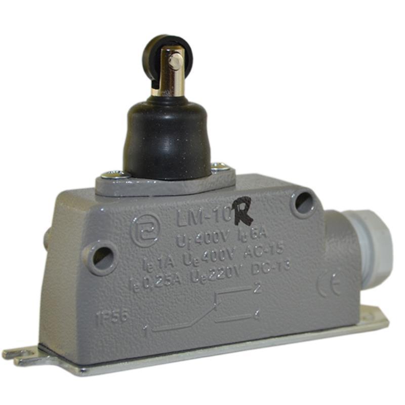 Łącznik krańcowy LM-10R z rolką i zderzakiem