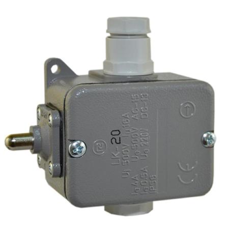 Łącznik krańcowy LK-10R z rolką i zderzakiem Promet