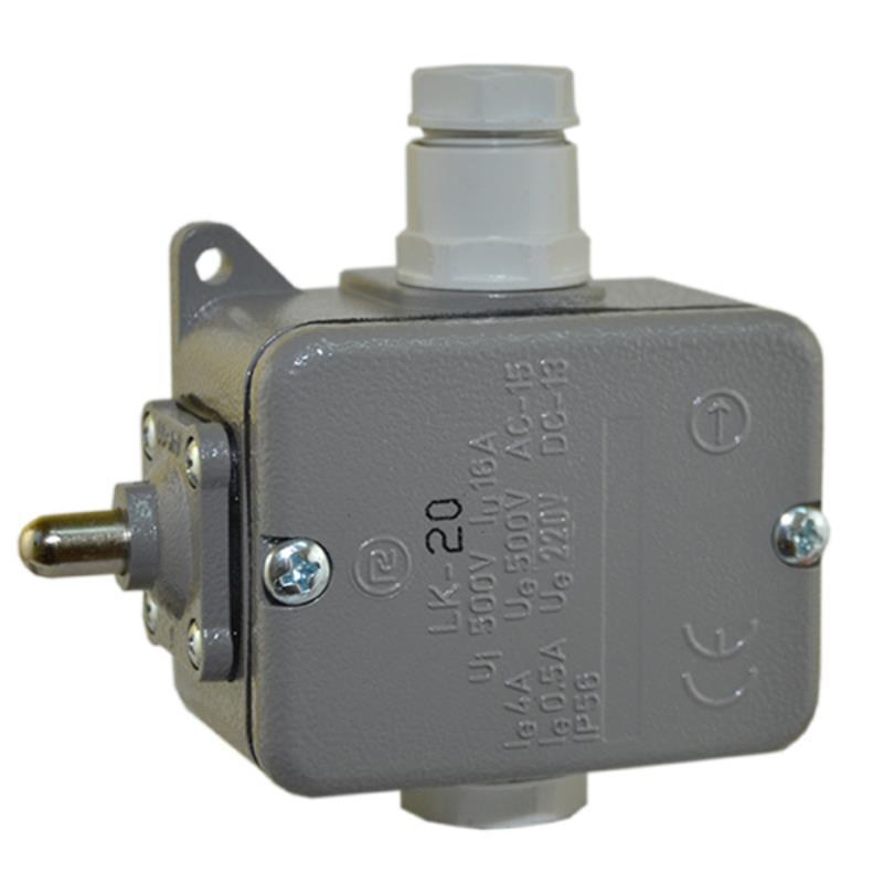 Łącznik krańcowy LK-10 ze zderzakiem