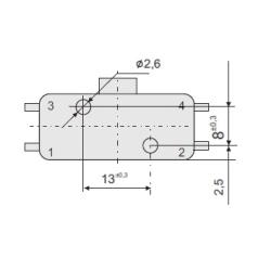 Łącznik krańcowy MPO ze zderzakiem Promet