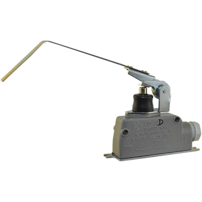 Łącznik krańcowy LM-10D z dźwignią i zderzakiem
