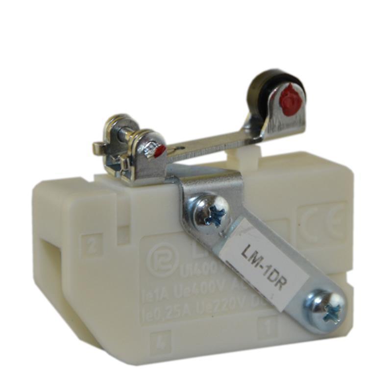 Łącznik krańcowy LM-1DR z rolką i zderzakiem