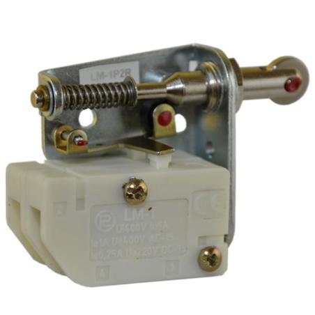 Łącznik krańcowy LM-1P2R z rolką i zderzakiem