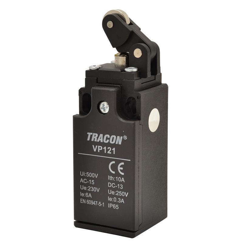 Łącznik krańcowy VP121 z dźwignią i rolką