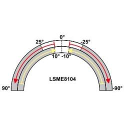 Łącznik krańcowy z dźwignią regulowaną i rolką LSME8104 Tracon Electric