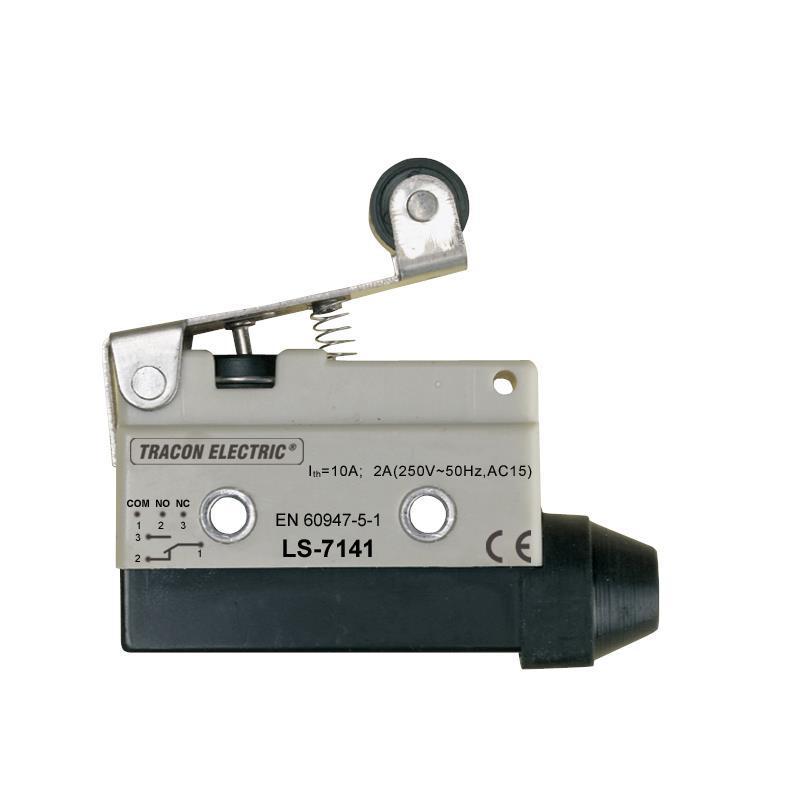 Łącznik krańcowy z dźwignią sprężynową i rolką LS7141