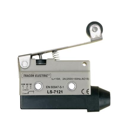 Łącznik krańcowy z dźwignią sprężynową i rolką LS7121