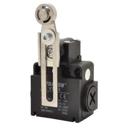 Łącznik krańcowy z dźwignią regulowaną i rolką VT145