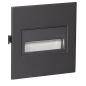 Ledix - oprawa LED Sona kwadratowa PT 14V grafit ciepła