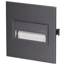 Ledix - oprawa LED Sona kwadratowa PT 14V grafit ciepła Zamel