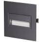 Ledix - oprawa LED Sona kwadratowa PT 14V grafit ciepła