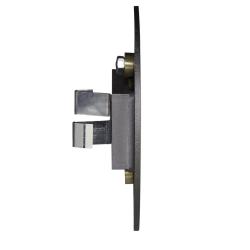 Ledix - oprawa LED Sona kwadratowa PT 14V grafit ciepła Zamel