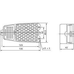 Wyłącznik nożny FS-2 Spamel Spamel