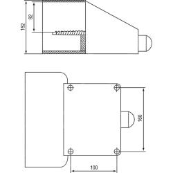 Wyłącznik nożny FS-602 Spamel Spamel