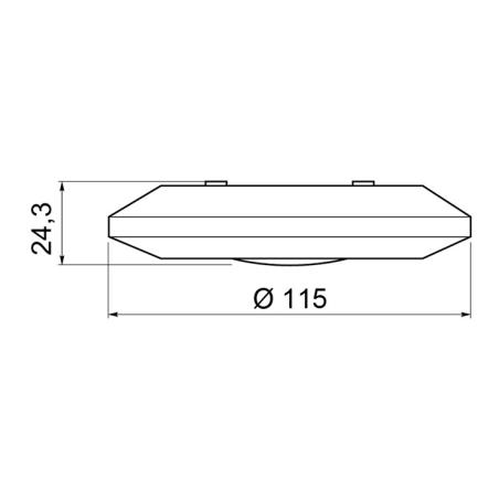 Czujnik ruchu sufitowy CR-3 mini