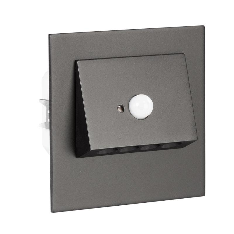 Ledix - oprawa LED Navi PT 14V czujnik czarna ciepła