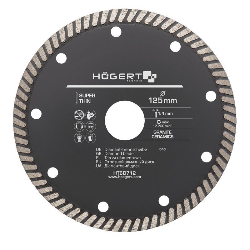 Tarcza diamentowa super thin 115 mm HT6D711