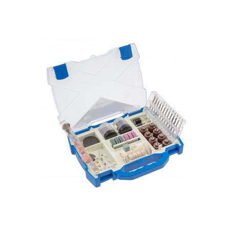 Komplet akcesoriów zapasowych do mini szlifierki 145szt HT2E115 Hogert