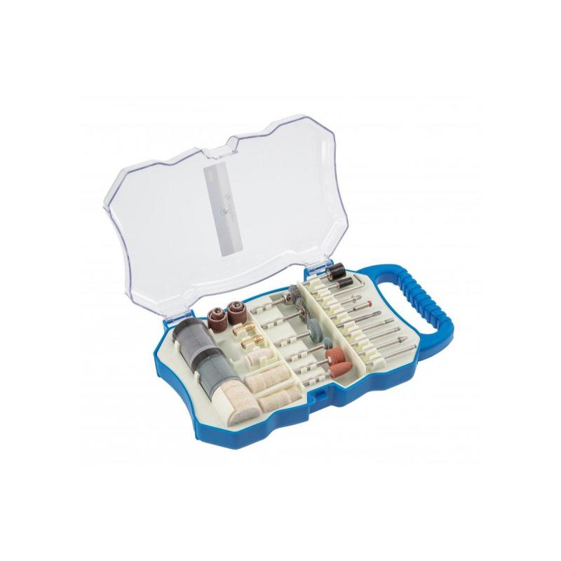 Komplet akcesoriów zapasowych do mini szlifierki 72 szt HT2E116